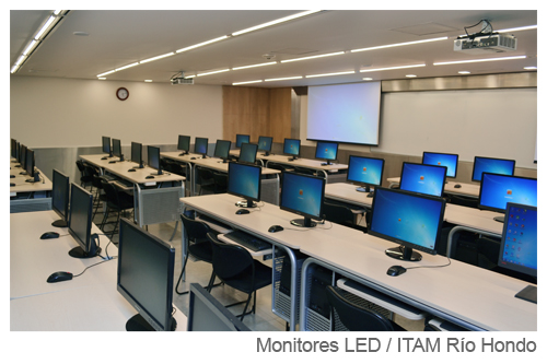 Monitores LED/ITAM Río Hondo