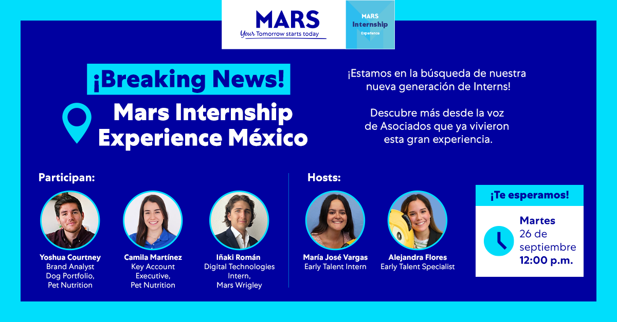 Mars Internship Experience (Webinar) Eventos y Noticias