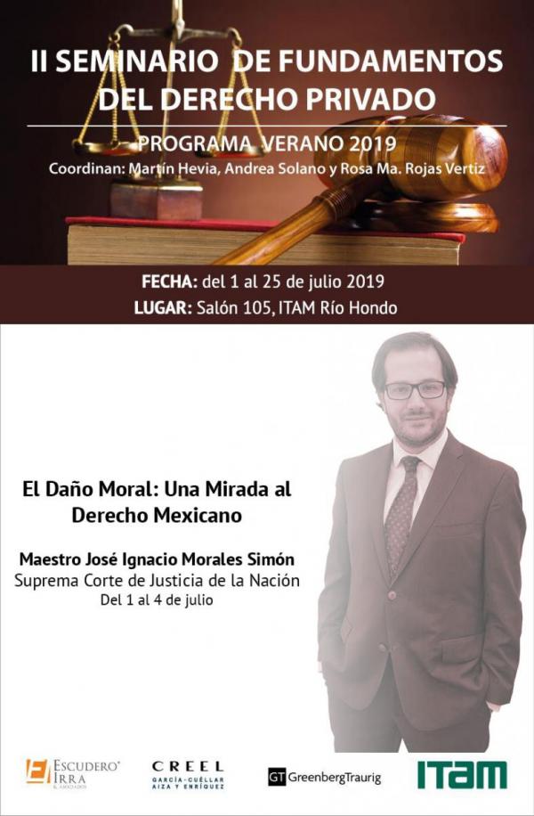 II Seminario de Fundamentos del Derecho Privado