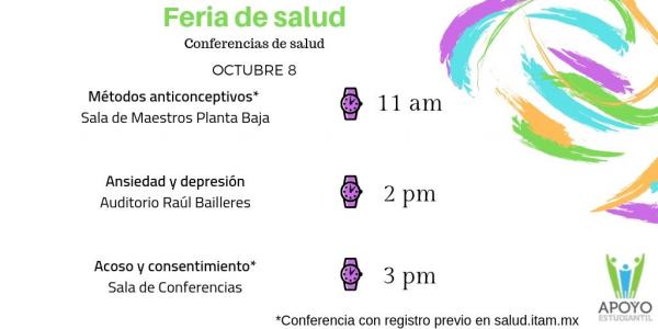 Conferencias sobre salud, 8 de octubre