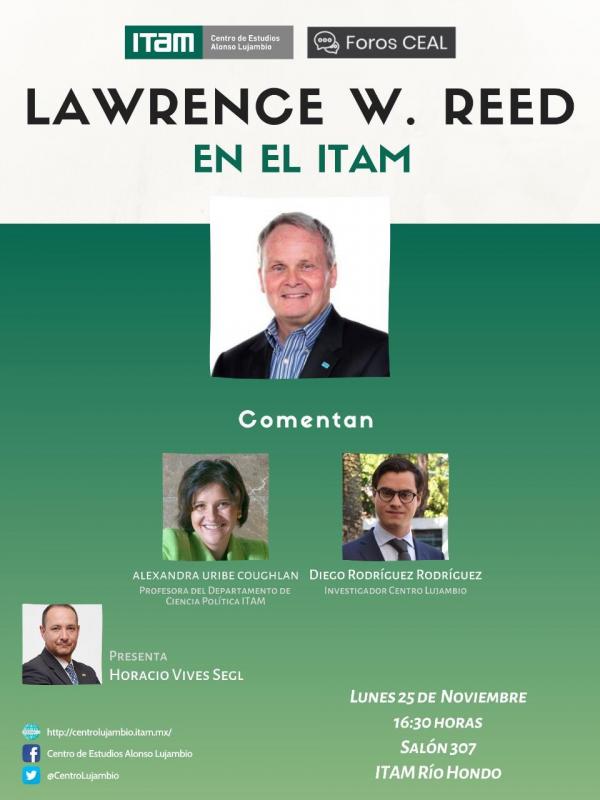 Lawrence Reed en el ITAM