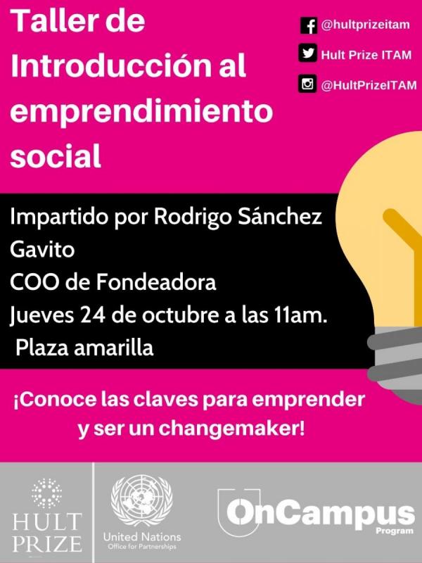 Taller de introducción al emprendimiento social 