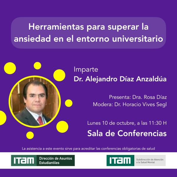 Poster: Herramientas para superar la ansiedad en el entorno universitario