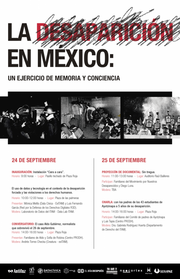 La desaparición en México: un ejercicio de memoria y conciencia