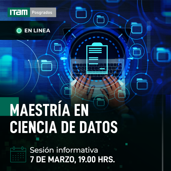 Sesión informativa de la Maestría en Ciencia de Datos