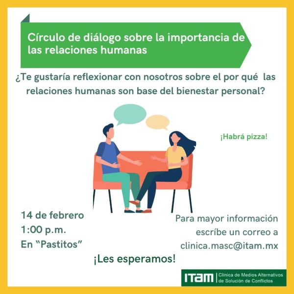 Círculo de diálogo sobre la importancia de las relaciones humanas 