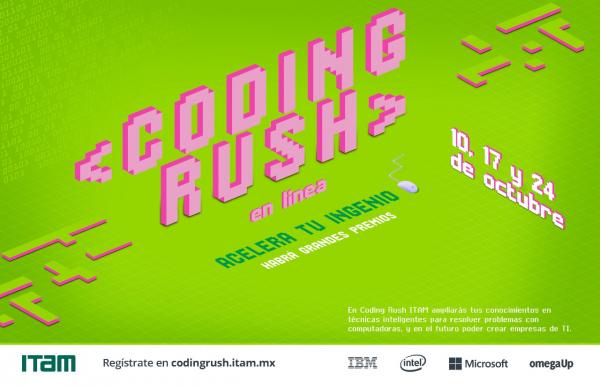 Póster Coding Rush 2020