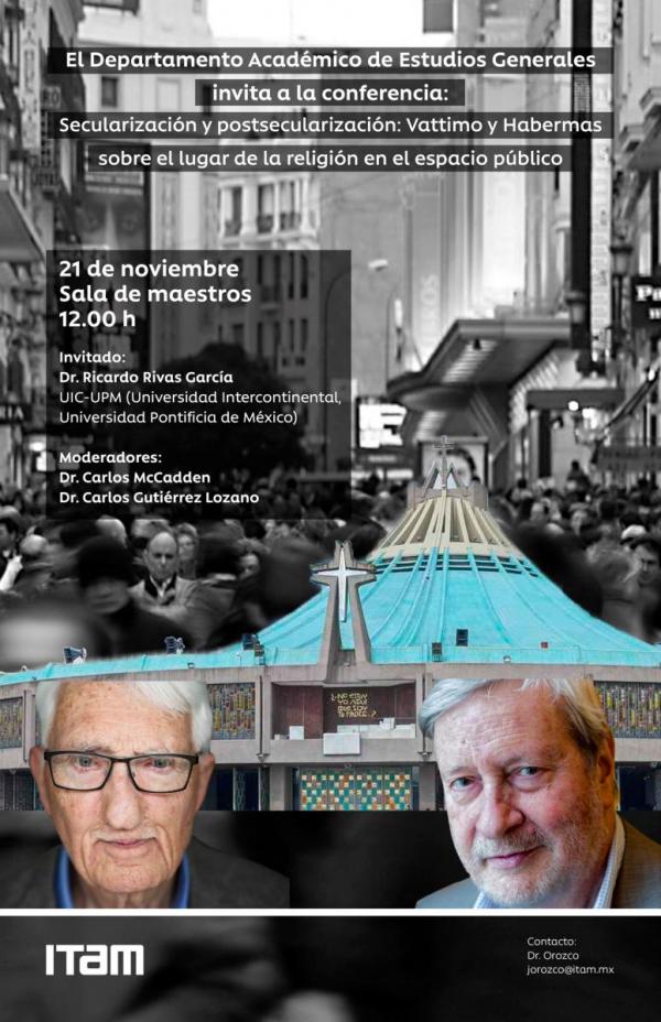 Secularización y postsecularización: Habermas y Vattimo sobre el lugar de la religión en el espacio público