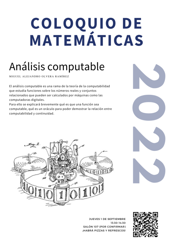 Coloquio Matemáticas Otoño 2022