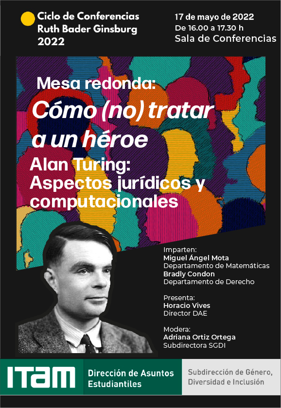 Mesa redonda: Cómo (no) tratar a un héroe. Alan Turing: Aspectos jurídicos y computacionales