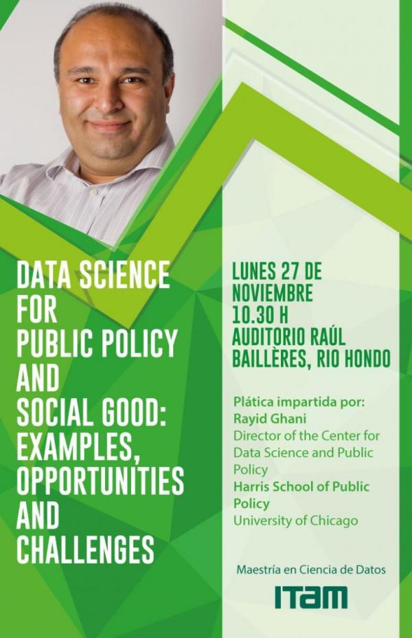 Data Science for Public Policy and Social Good: Examples, Opportunities and Challenges