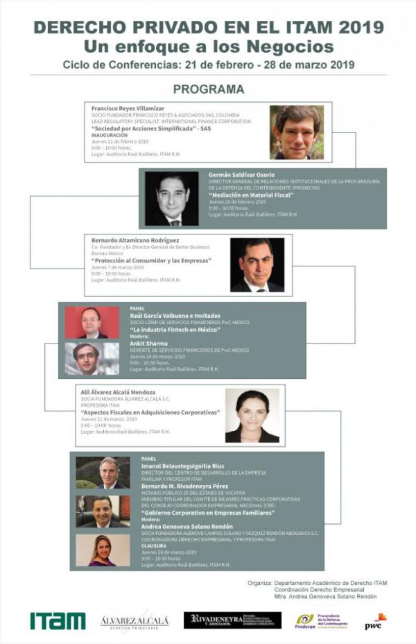Derecho Privado en el ITAM 2019