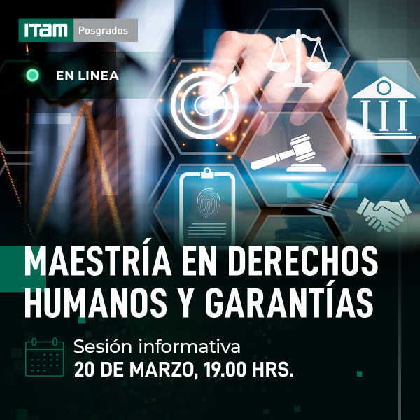 Sesión informativa de la Maestría en Derechos Humanos y Garantías