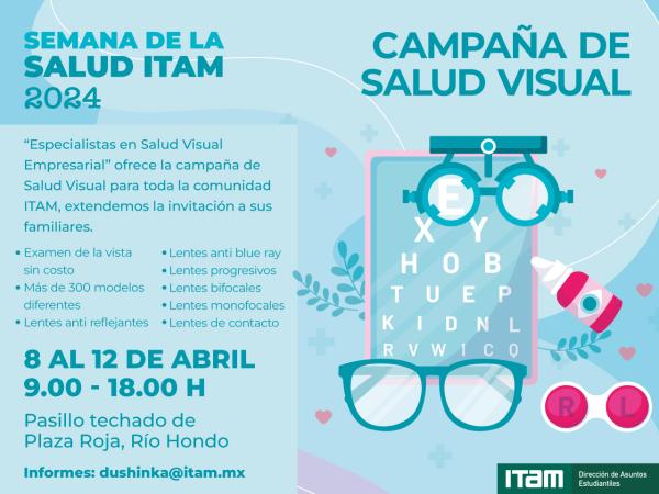 Semana de salud ITAM 2024 - Campaña de Salud Visual