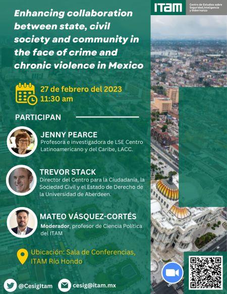 Poster: Enhancing collaboration between state, civil society and community in the face of crime and chronic violence in Mexico