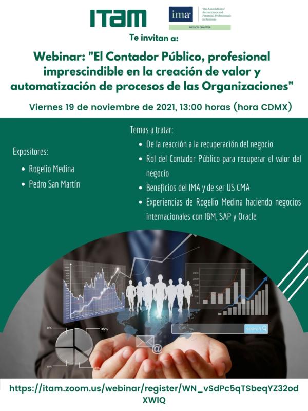 Webinar: El Contador Público, Profesional Imprescindible En La Creación ...