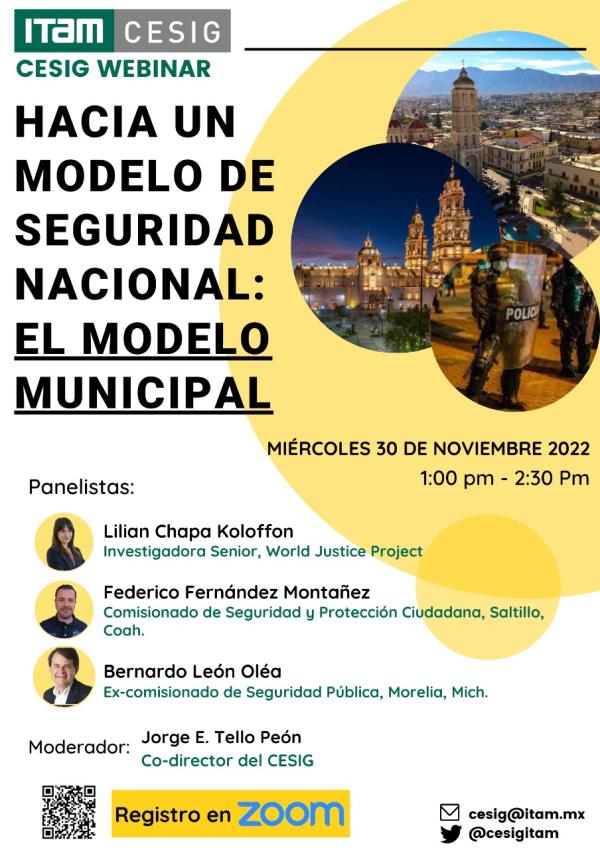 Hacia un Modelo de Seguridad Nacional: El modelo municipal