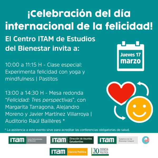 Día Internacional de la Felicidad: Clase especial "Experimenta felicidad con yoga y mindfulness"