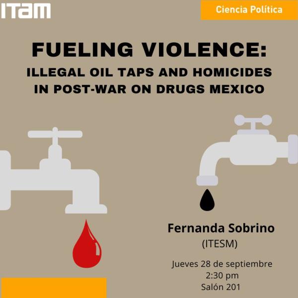 Fueling Violence: Illegal Oil taps and homicides in Post-War on Drugs Mexico