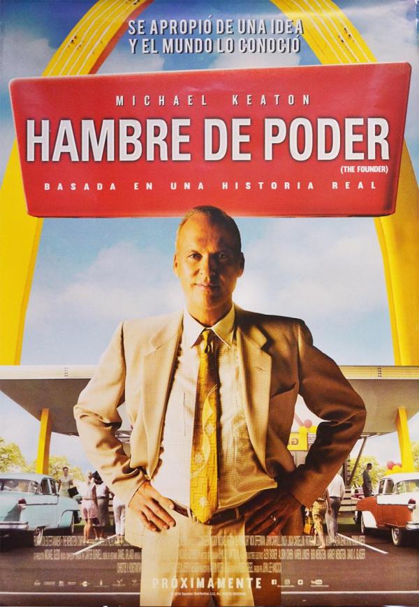 Preestreno de la película: The Founder (Hambre de poder)