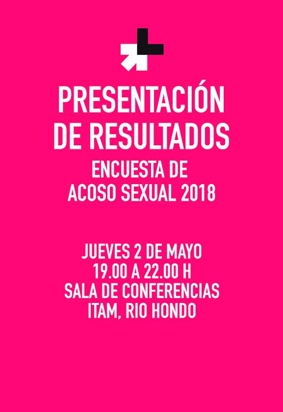 Presentación de resultados de la encuesta sobre acoso sexual en el ITAM 2018 