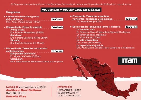 Violencia y violencias en México