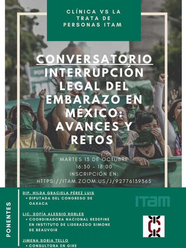 Póster Interrupción Legal del embarazo