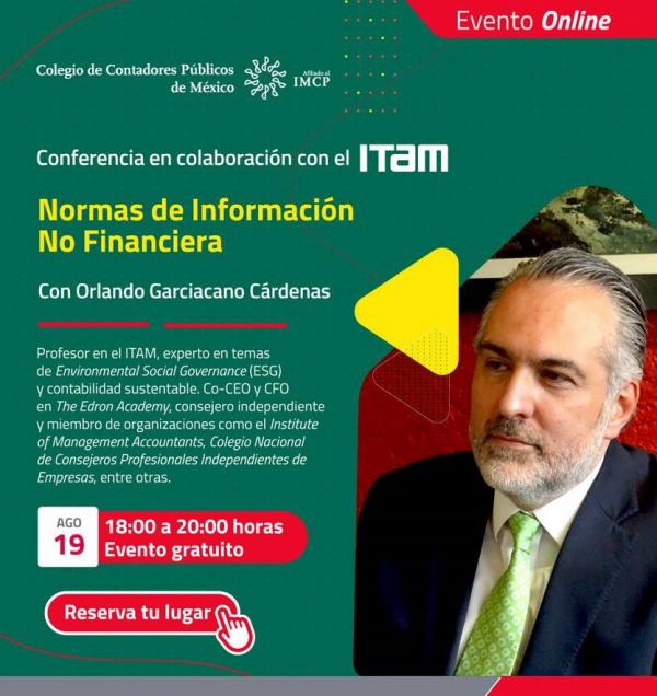 Conferencia "Normas de Información NO Financiera"