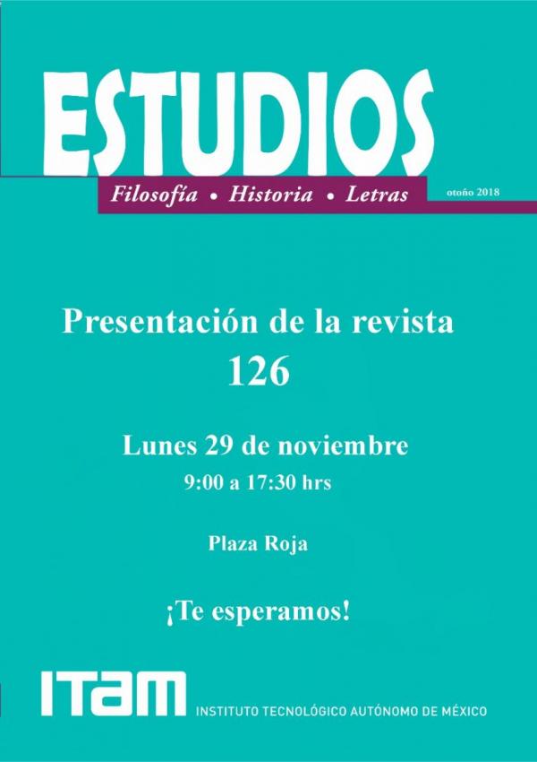 Presentación del número 126 de la Revista Estudios: Derecho a la belleza en las ciudades