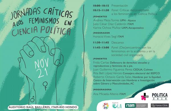 Jornadas críticas a los feminismos en Ciencia Política