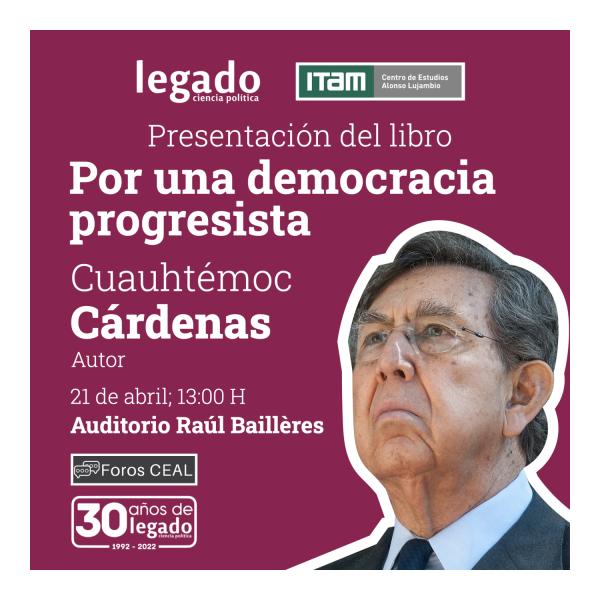 Presentación de libro: Por una democracia progresista