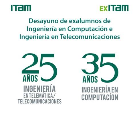 Desayuno por los 35 años de Ing. en Computación y los 25 años de Ing. en Telemática/Telecomunicaciones