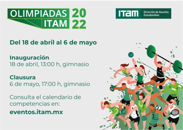 Inauguración de las Olimpiadas ITAM 2022