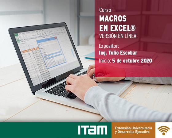 Póster en macros excel