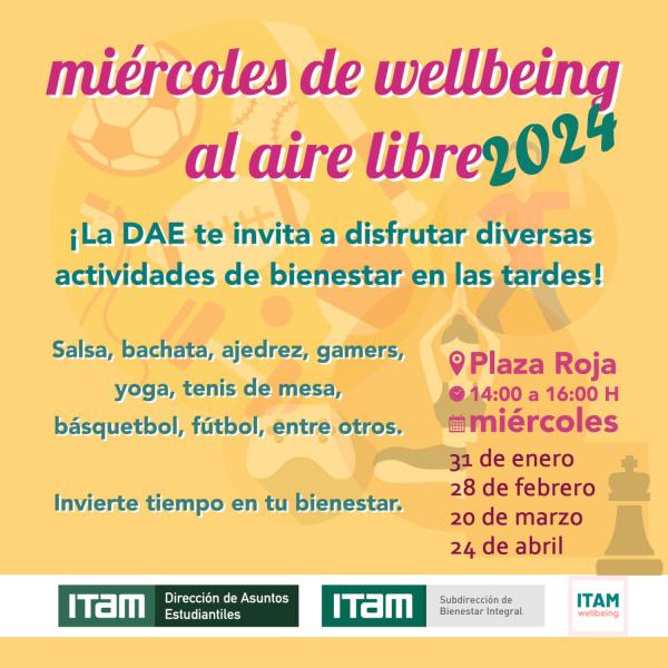 "Miércoles de wellbeing al aire libre" En Plaza Roja