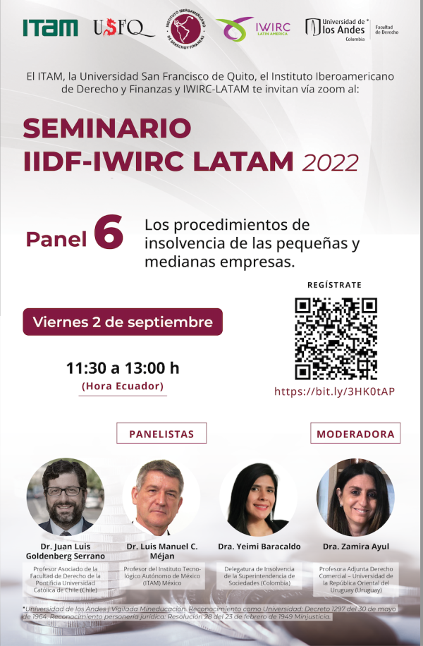 Póster Derecho: Los procedimientos de insolvencia de las pequeñas y medianas empresas