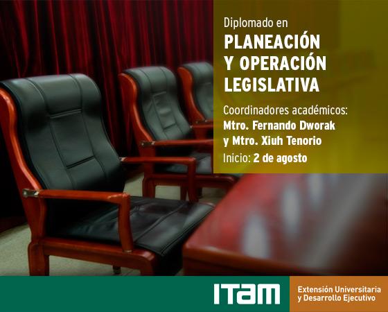 Diplomado en Planeación y Operación Legislativa