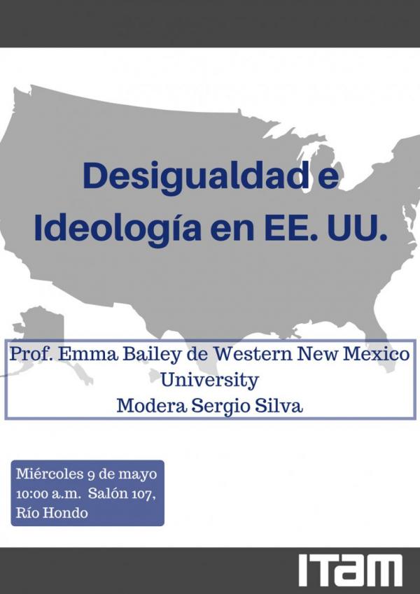 Conferencia: Desigualdad e ideología en EE.UU.