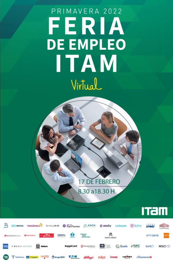 Feria Virtual de Empleo ITAM - Primavera 2022