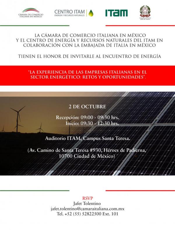 La experiencia de las empresas italianas en el sector energético: retos y oportunidades