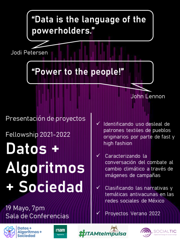 Fellowship 2021-2022 Datos+Algoritmos+Sociedad