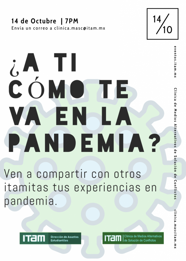 Póster ¿A ti cómo te va en la pandemia?