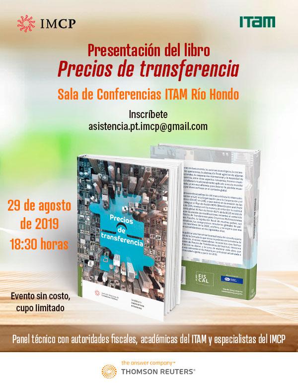 Presentación del libro “Precios de transferencia”