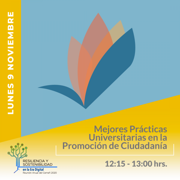 Póster de Cuarta edición del Reconocimiento a las Mejores Prácticas Universitarias en la Promoción de Ciudadanía