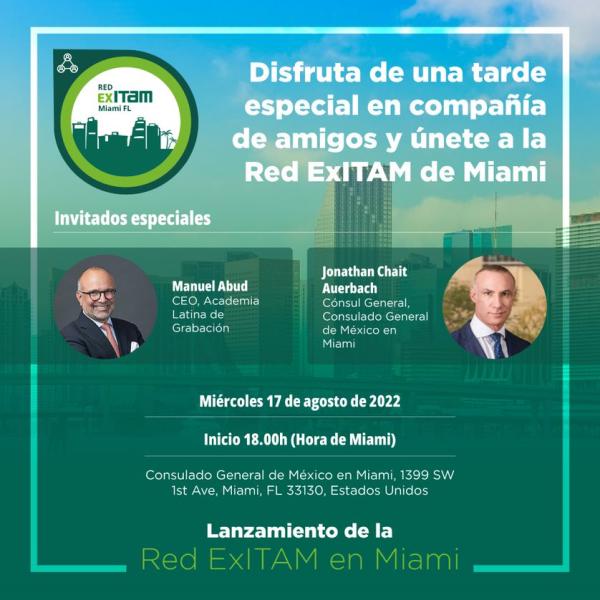 Lanzamiento de la Red ExITAM en Miami