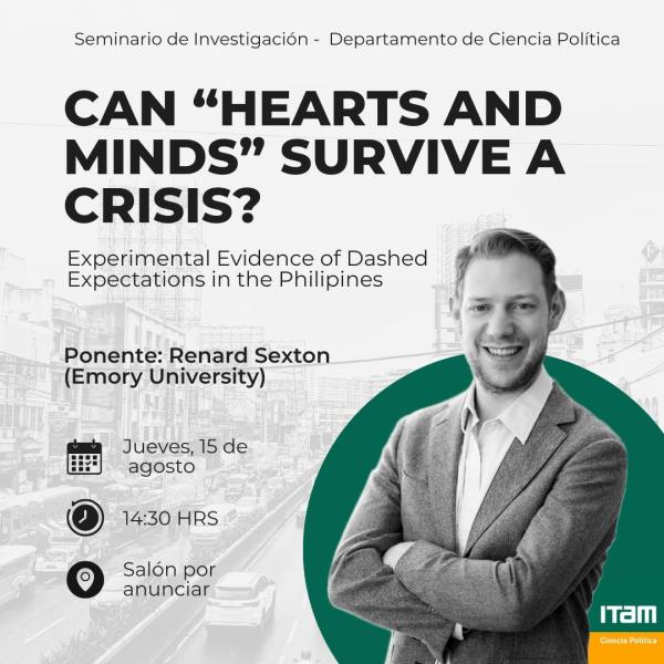 "Can “hearts and minds” survive a crisis? Experimental evidence of dashed expectations in the Philippines"