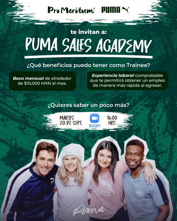 Career Services del ITAM invita a la sesión de reclutamiento remota de Puma 