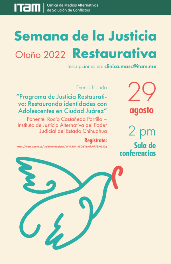 Programa de Justicia Restaurativa: Restaurando identidades con Adolescentes en Ciudad Juárez