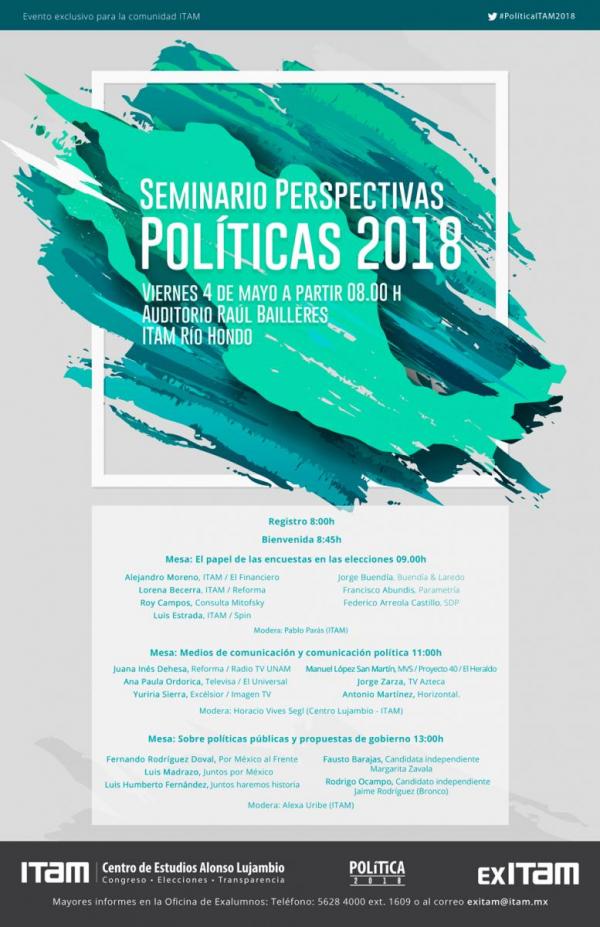 Seminario de Perspectivas Políticas 2018