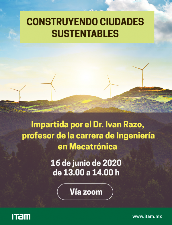 Póster de Construyendo ciudades sustentables